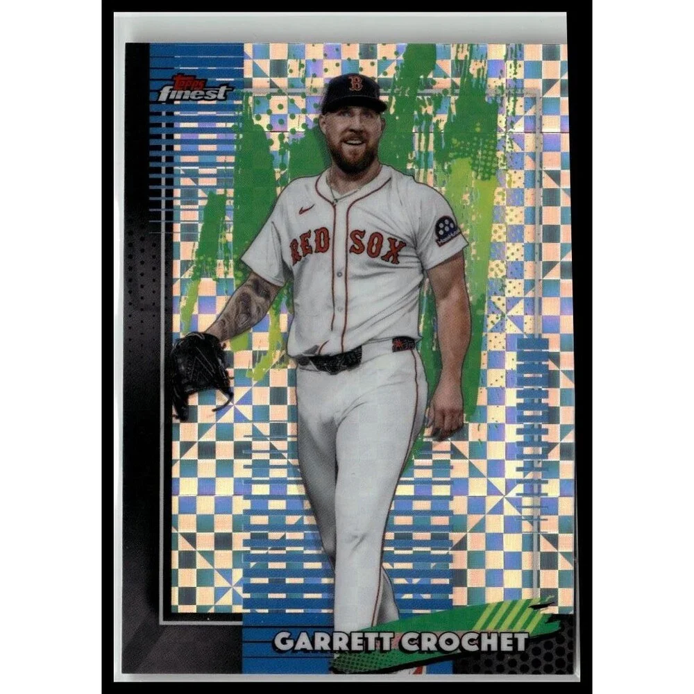 2026 Finest Garrett Crochet Geometric Refractors